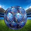 1pc Mermaid Underwater Kingdom Theme Soccer Ball Football, Size 5, Lightweight PVC, Durable Outdoor Training Soccer Ball, Gift M61422
