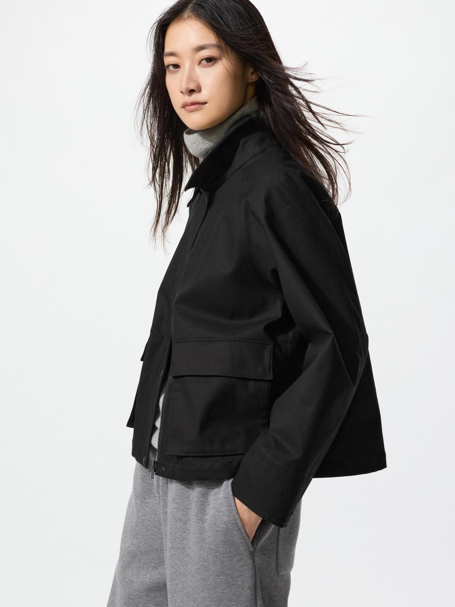 Универсальная короткая куртка Uniqlo Japan 09 BLACK/XS