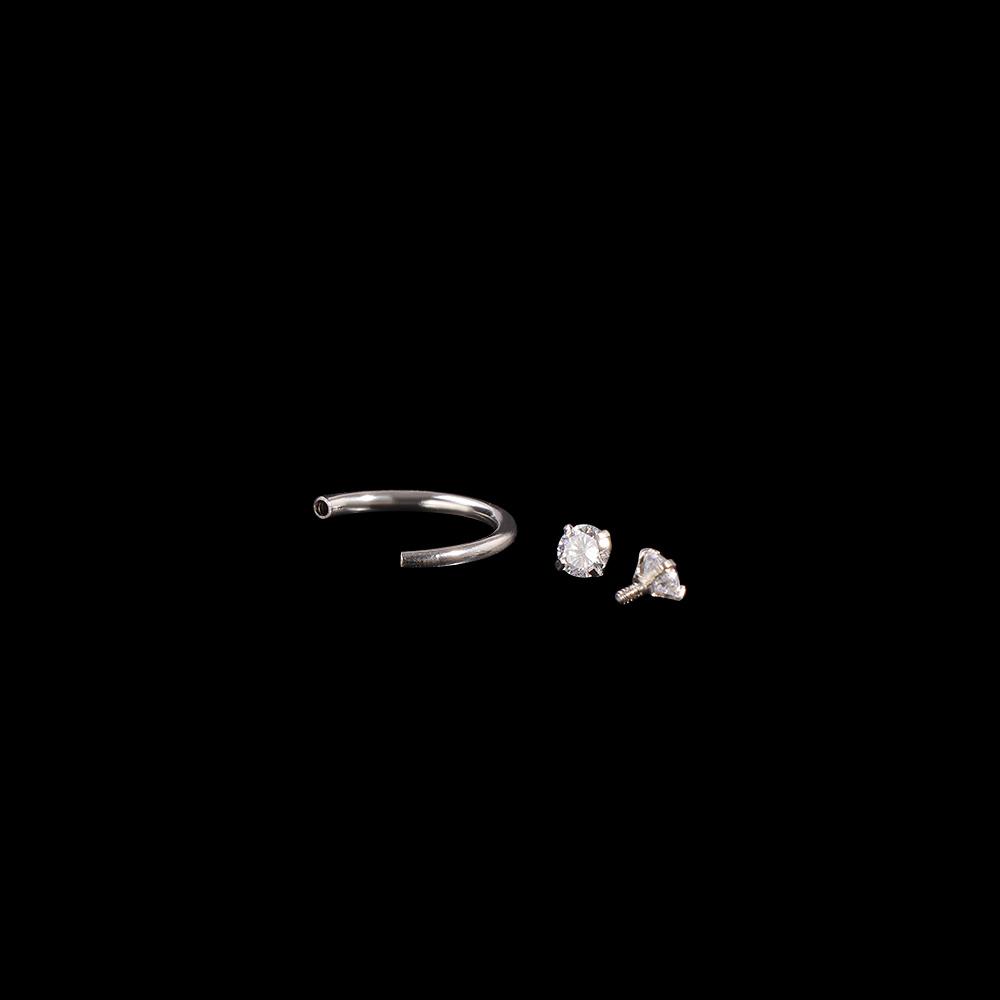 Popular Piercing Septo Stainless Steel Septum Cartilage Helix Captive Hoop Eyebrow Ear Ring Jewelry