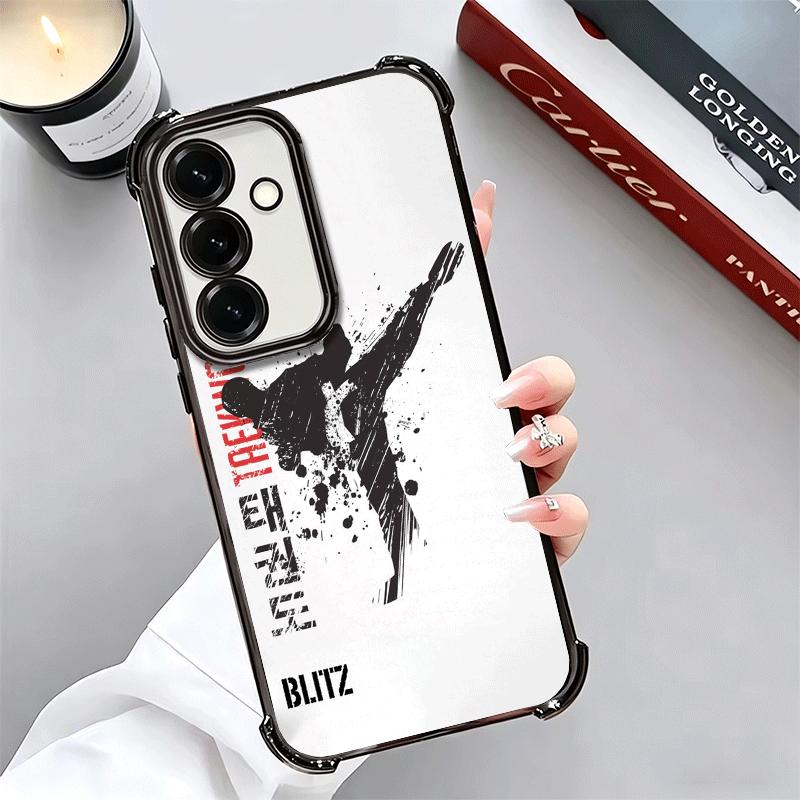 Taekwondo Kungfu Desgin Soft Phone Case For Samsung A17 A27 A07 A37 A57 A16 A56 A15 A55 A14 A54 A13 A53 A26 A36 A25 A35 A24 A34