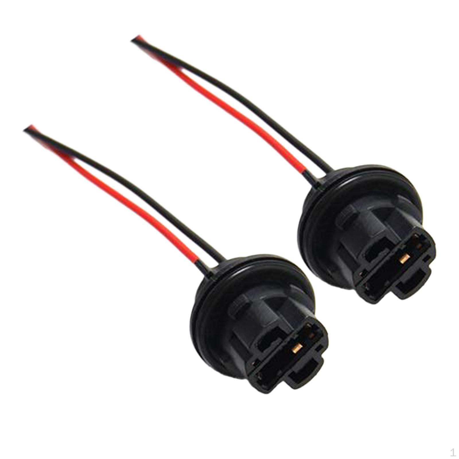 

T20 7443 Car Bulb Lamp Holder Plug Adapter, Reversing Holder, High Performance ,Premium, Light