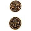 Medieval Gold Metal Coin 1 Pc