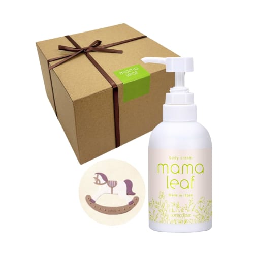 

[Gift Set Box (Kiuma)] Mama Leaf Maternity Cream 300g, Highly Moisturizing, Fragrance-Free, Additive-Free, Pregnancy Body Cream, Suitable for Pregnant