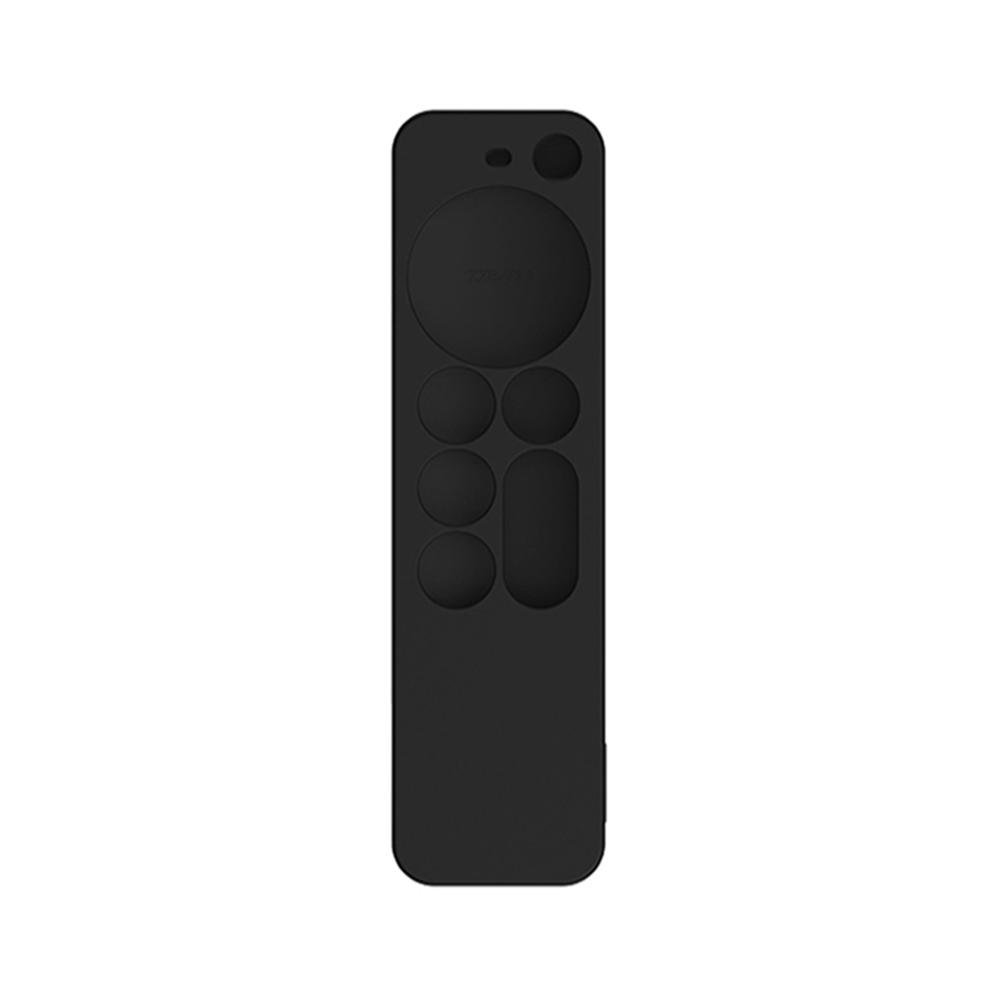 Case Portable Dustproof Soft Silicone Remote Control Cover Skin Shockproof Smart Remote Control Replacement for Apple TV 4K