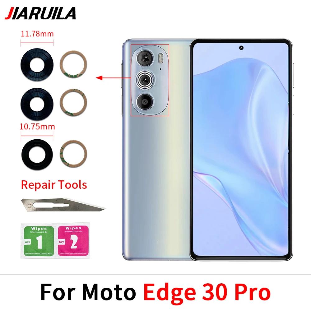 Camera Lens For Moto G85 G100 G200 G62 G60S G54 5G G52 G51 5G G41 G24 Power G14 Rear Back Camera Glass Lens With Glue Adhesive