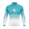 Ανδρικό Σετ Rash Guard Προστασίας UV με Σχέδιο Κλίσης για Snorkeling, Κολύμπι, Surfing, Θαλάσσια Σπορ