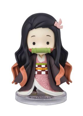 TAMASHII NATIONS Figuarts Mini-Dämonentöter: Kimetsu no Yaiba Kleine Nezuko Ca.. 75mm Hergestellt aus PVC und ABS Bemalt Bewegliche Figur