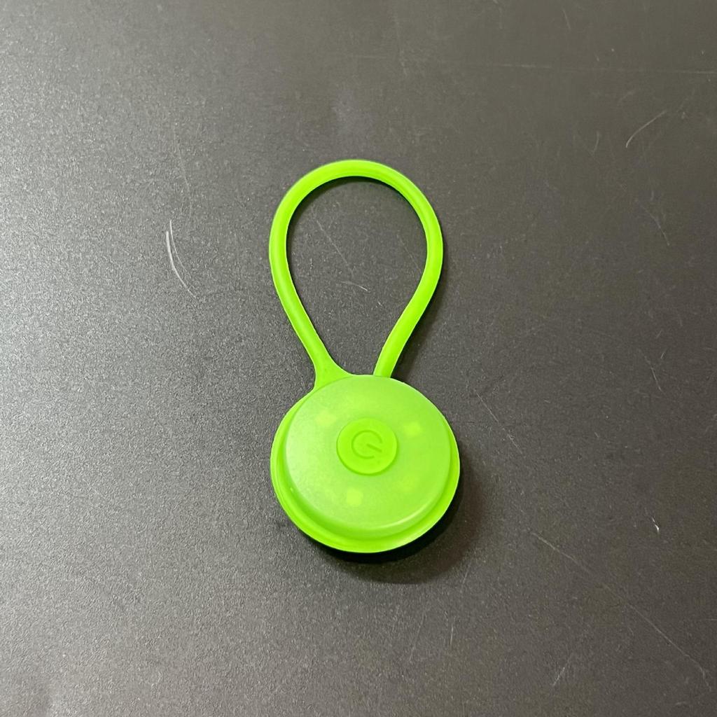LED Silicone Night Safety Light for Running, Hiking, and Outdoor Camping