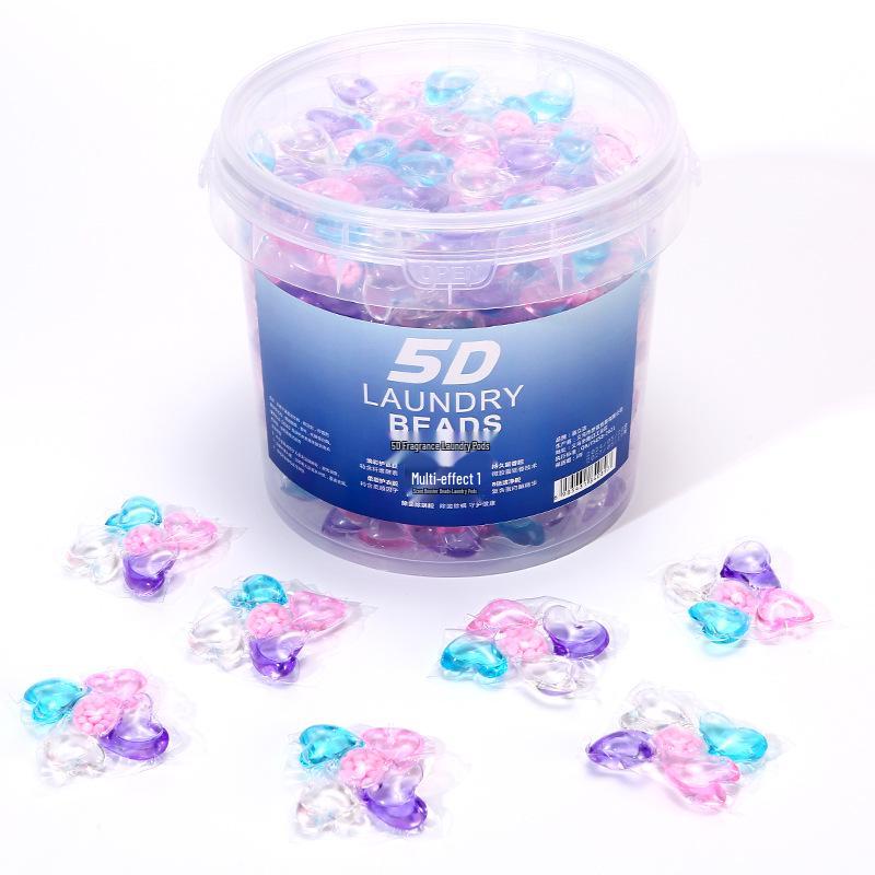 

Camellia 5-in-1 Laundry Pods: Long-Lasting Fragrance, Softening, Stain Removal, Concentrated Detergent.