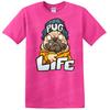 Pug Life Cartoon T Shirt Funny Dog Graphic Tee for Pet Lovers