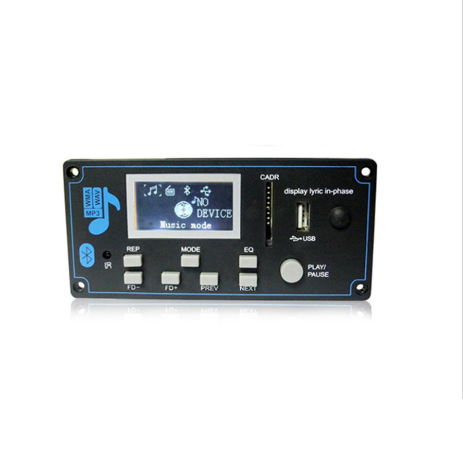 

12V WAV WMA MP3 Decoder Board Bluetooth Audio Receiver Decoder Board