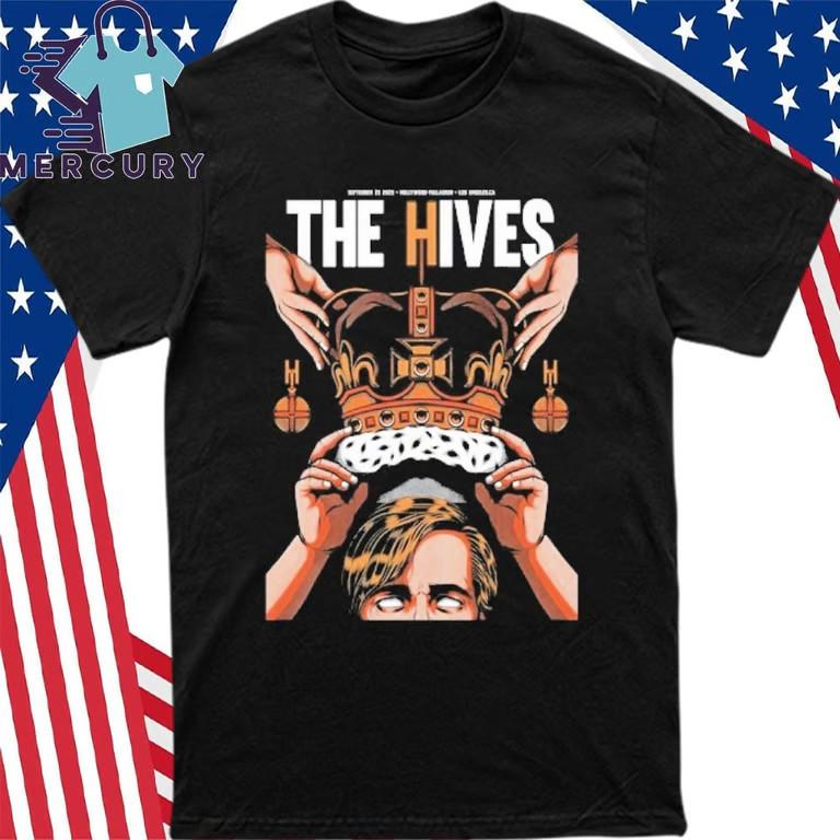 The Hives 25 сентября 2025 года Hollywood Palladium Футболка Унисекс Футболка S