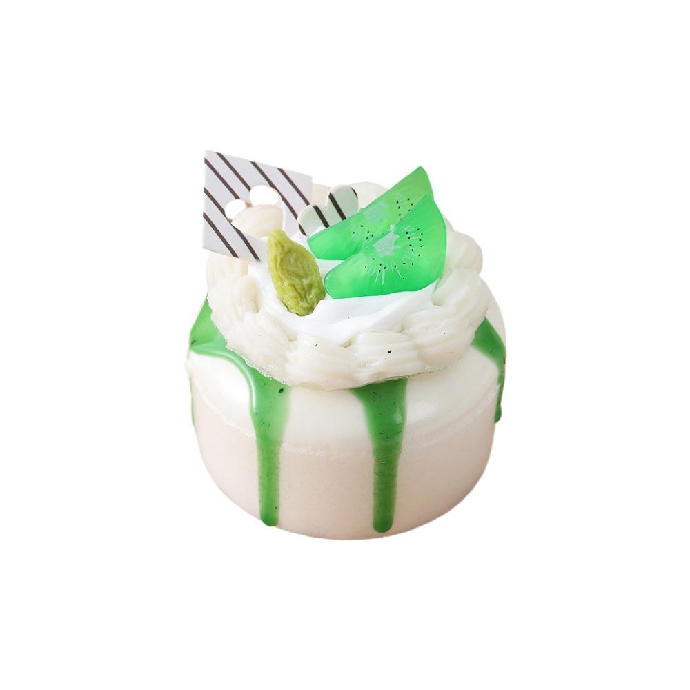 Soft Cake Squeeze Toy Cartoon Refrigerator Magnets New Mochi Squish Foam Toy For Stress Relief