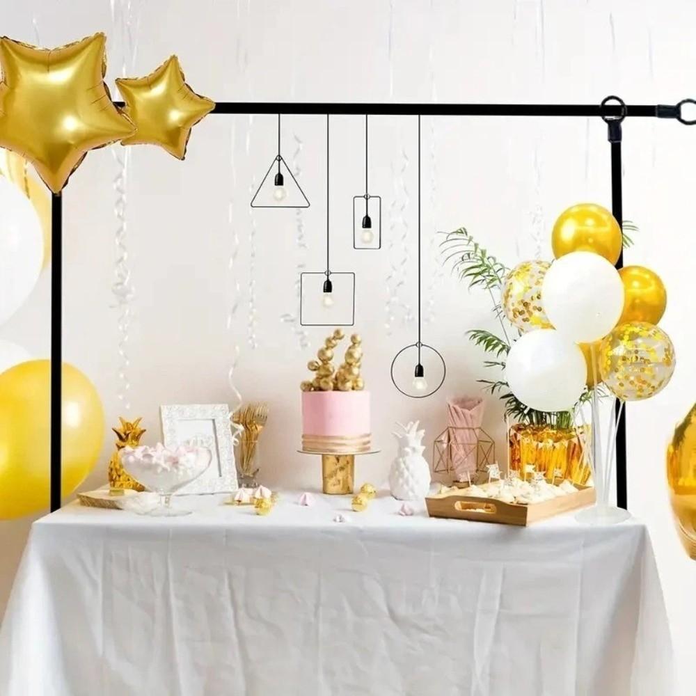 with Clamps Balloon Arch Stand Adjustable Length Desktop Arch Frame  Wedding Party Decor