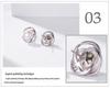 2024 Light Luxury 925 Sterling Silver Freshwater Pearl Stud Earrings for Women
