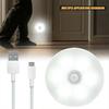 PIR Motion Sensor LED Nachtlicht USB Aufladbare Nacht Lampe Für Küche Schrank Garderobe Lampe Treppe Drahtlose Schrank Licht