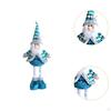 Santa Claus Christmas Tabletop Decoration Doll Gift Ornament for Shelf Holiday