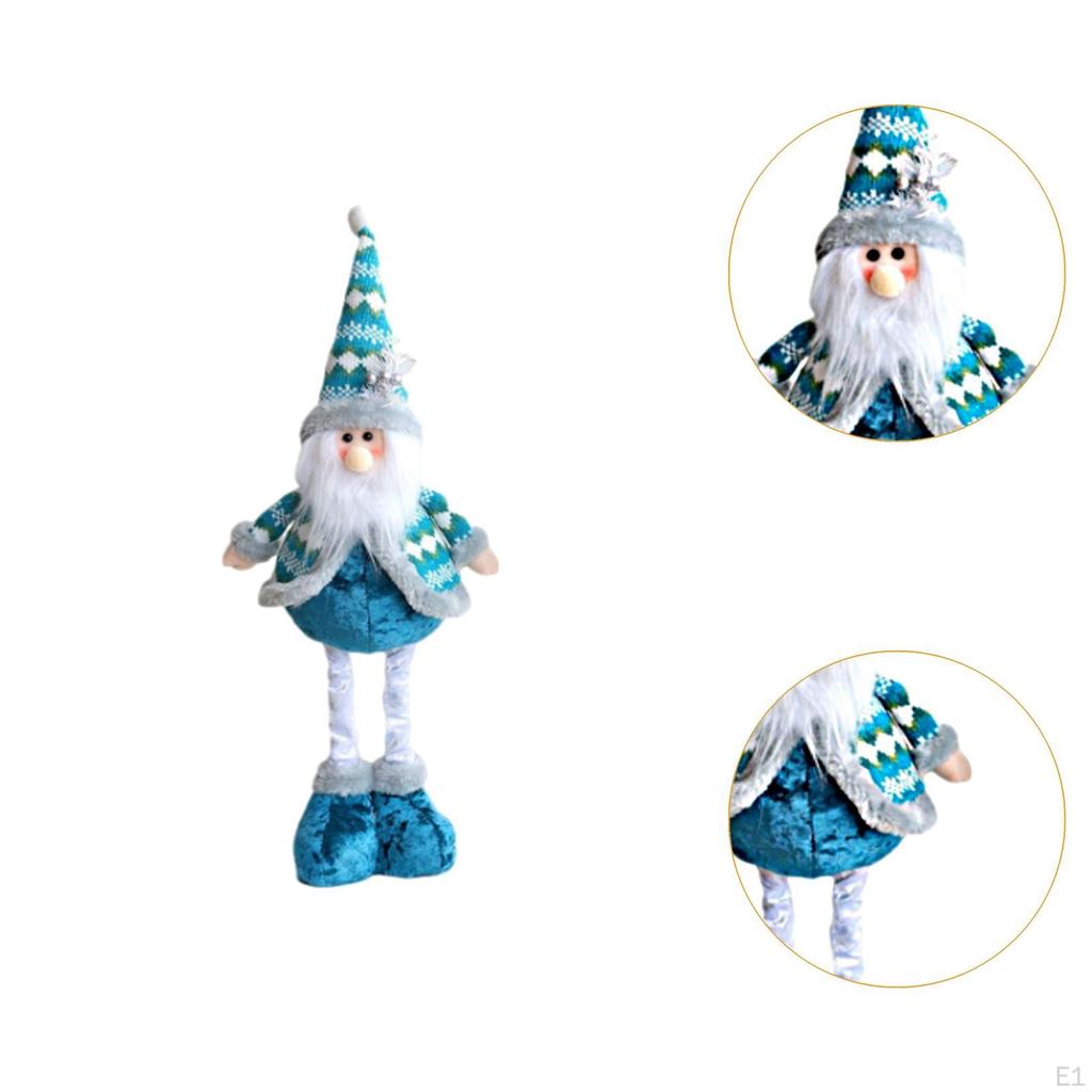 Santa Claus Christmas Tabletop Decoration Doll Gift Ornament for Shelf Holiday
