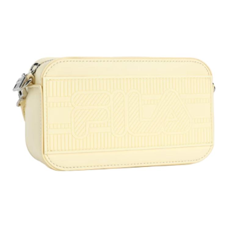 New FILA Silicone Shoulder Bag Crossbody Bag Extra Small Women's Apricot Light Yellow F13W438166FYE