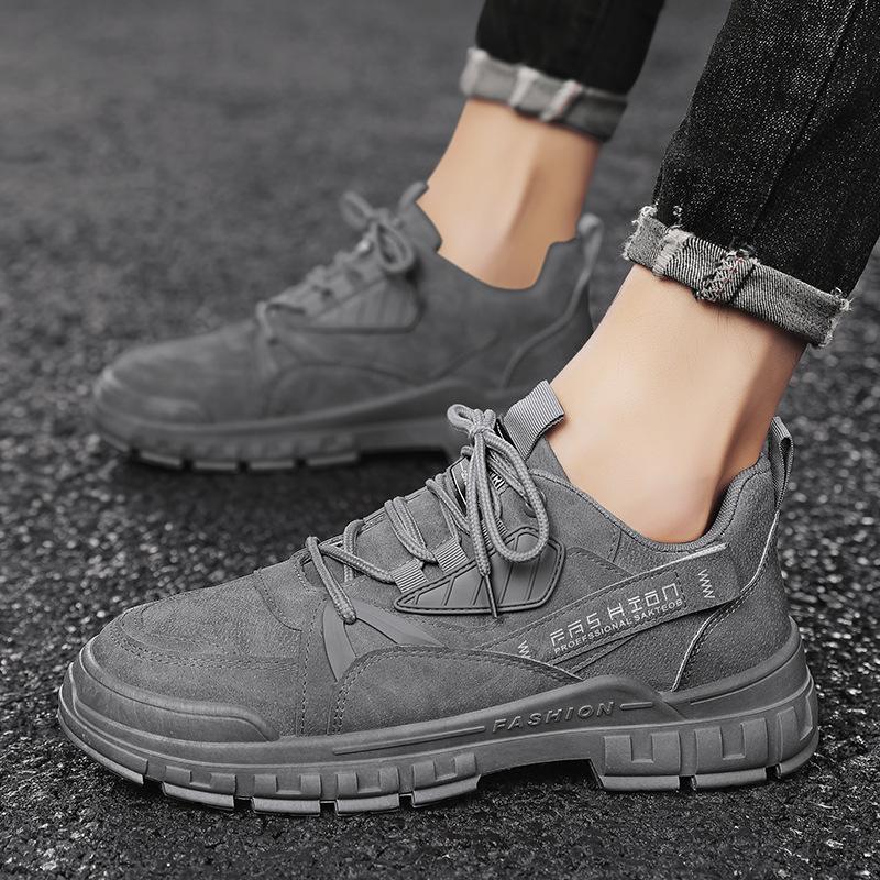 Мужские кожаные ботинки — фото 6