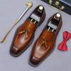 Tassel Business Leather Shoes Men's Formal Shoes Work Single Shoes Casual Men's Shoes Cowhide