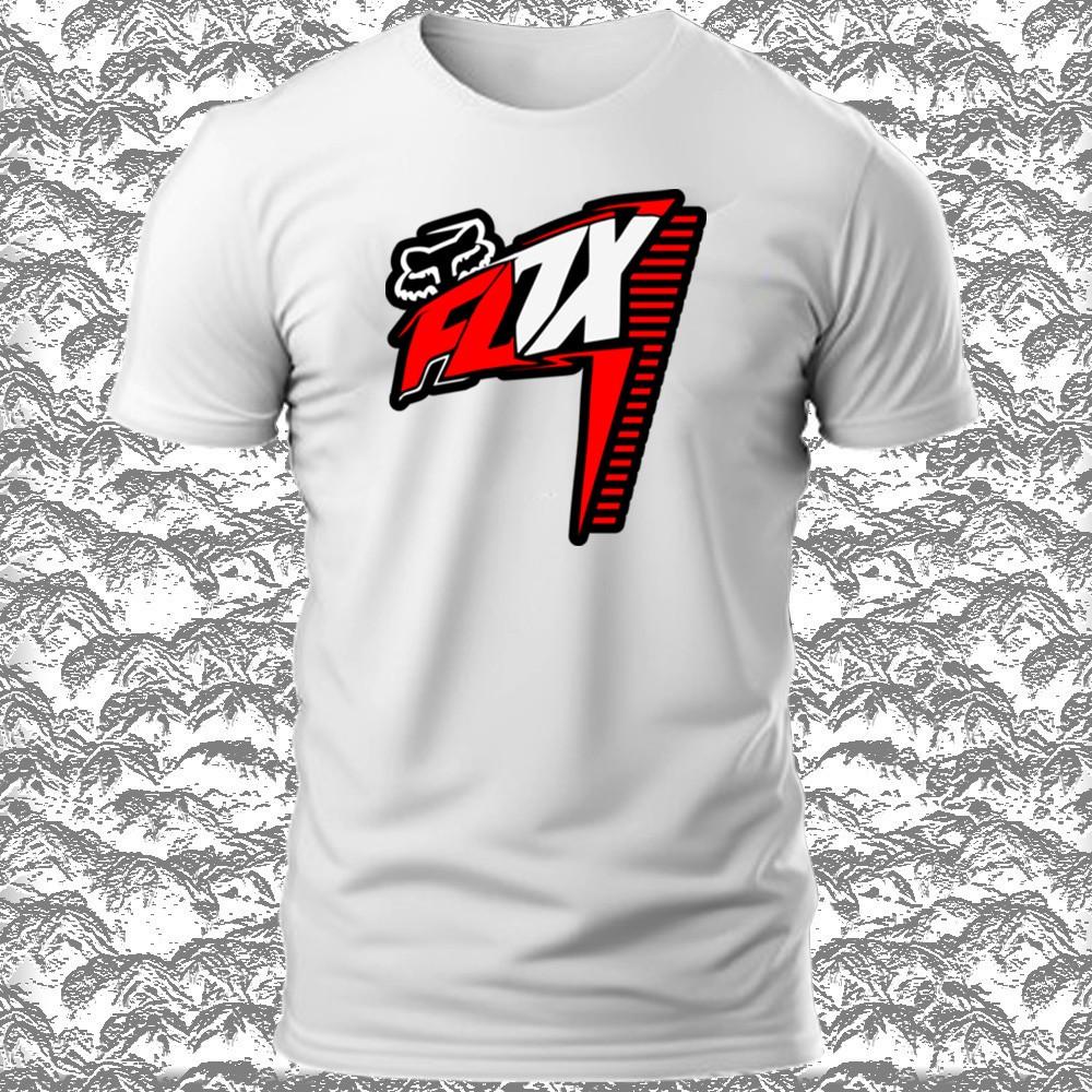 Fox Racing Logo Men s T-Shirt Funny Size S-5XL Made in USA Unisex T-Shirt M