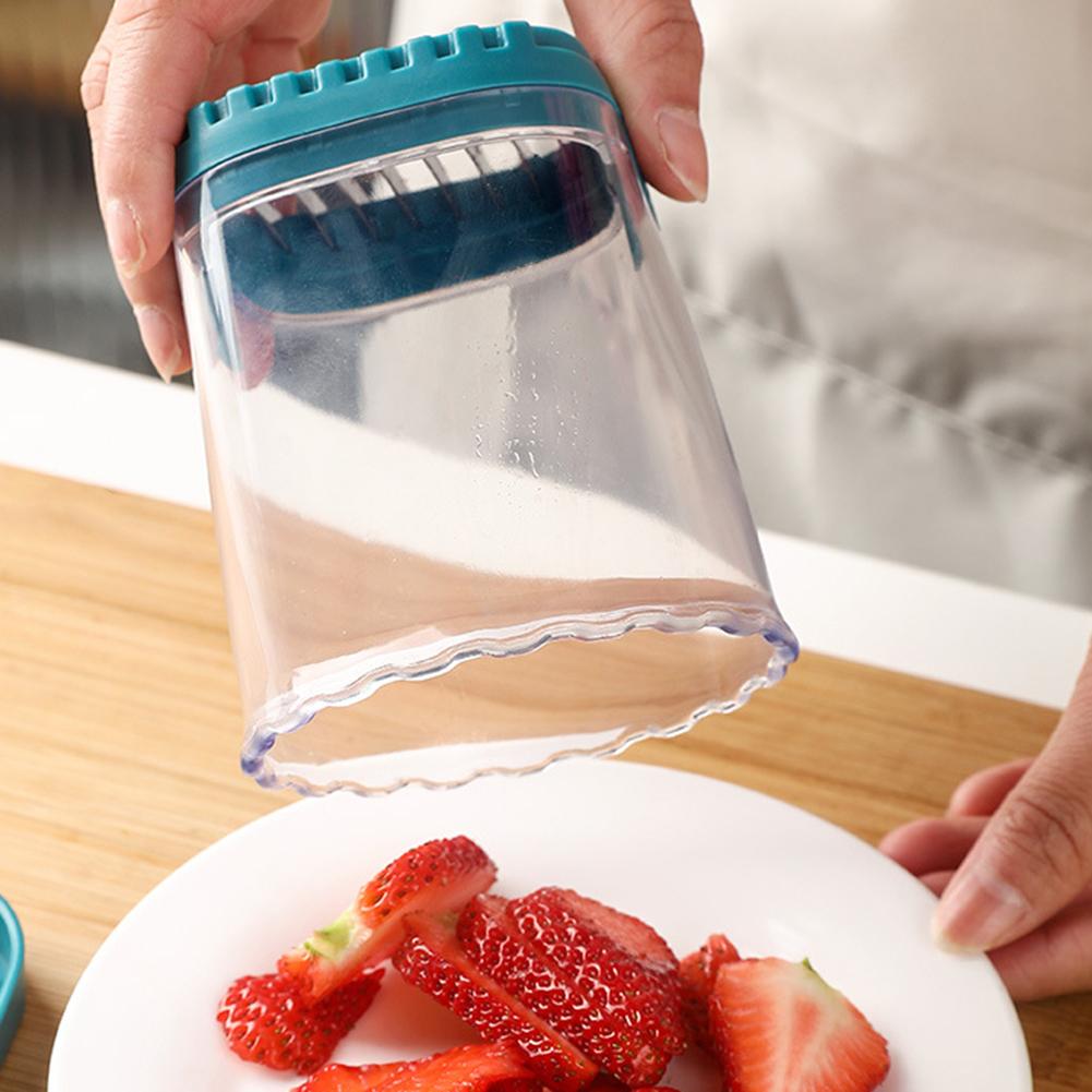 Tagliafrutta Tazza Innovativo Strumento da Cucina per Tagliare Frutta Funghi