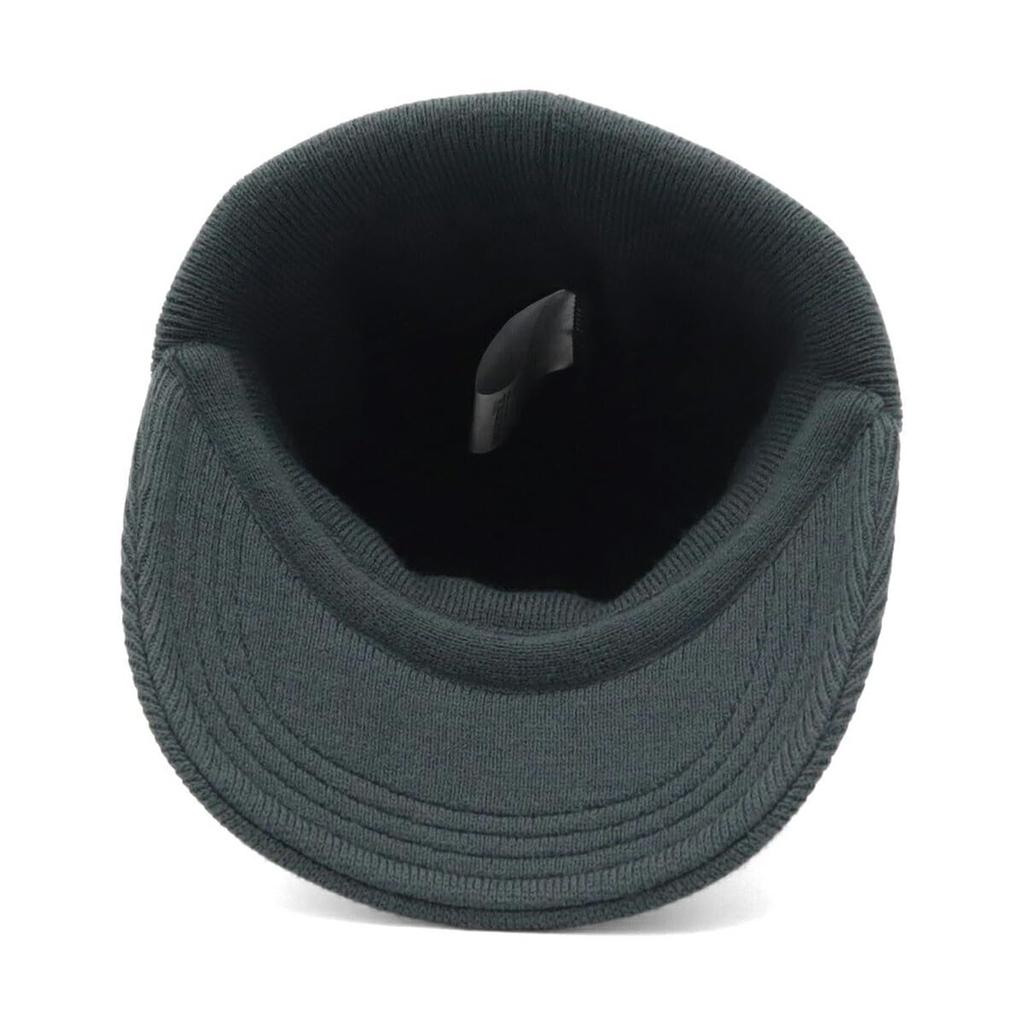 Plain Visor Knit Hat ONSPOTZ Exclusive Charcoal FREE Basic Visor Knit [New Era]