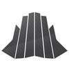 6Pcs Carbon Fiber Look Car Pillar Posts for KIA Optima K5 2016-2020 Door Window Trim Decal Cover Stickers