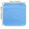 Car Mat Washable Wheelchair Seat Cushion Soft Leak-proof Urine-proof Pad Solid Color Non-slip Chair Cushion Pet
