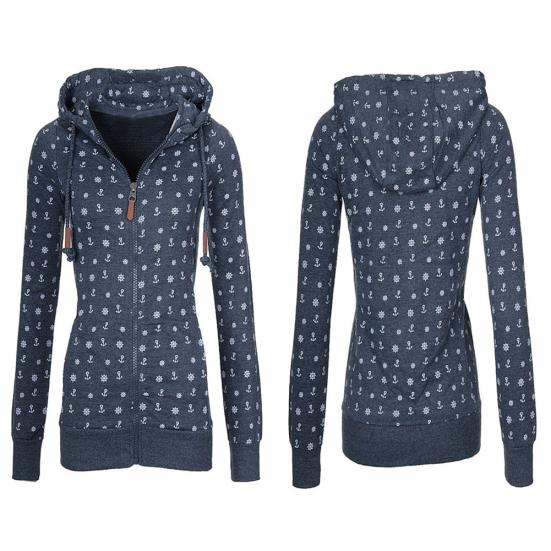 Sublevel – Felpa Con Cappuccio Donna Con Stampa – Misto Cotone Morbido – Vestibilità Ampia – Colori E Taglie Dalla XS Alla XXL