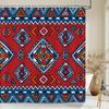 Bohemian style Shower Curtains Waterproof Polyester Fabric Boho Bath Curtains For Bathroom Bathtub Curtain With Hooks