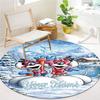Diddl Custom Name Round Area Rug,Carpet Rug for Living Room Bedroom Sofa Playroom Decor,Non-slip Floor Mat