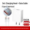 Universal Fast Charge 5V2A/5V1A USB Charger Head for Android & Type-C Devices