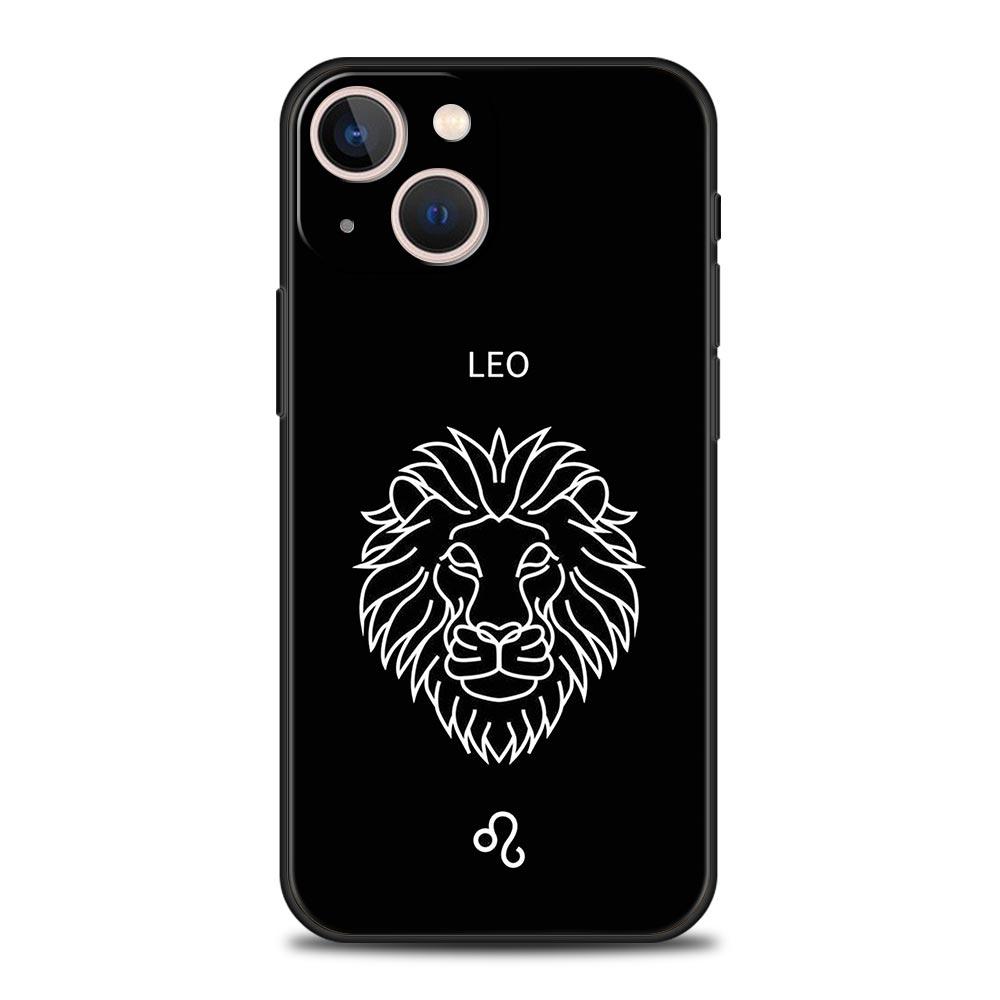 

Twelve constellations Luxury Phone Case For iPhone 16 13 15 14 12 11 Pro MAX XR X SE XS 7 8 Plus Soft TPU Shockproof Cover iPhone 14