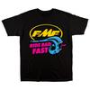 2026 Fmf Ride Bad Fast Racing Vintage Street Potisk Tričko Unisex Krátký Rukáv Bavlna Pro Muže Ins Y2k