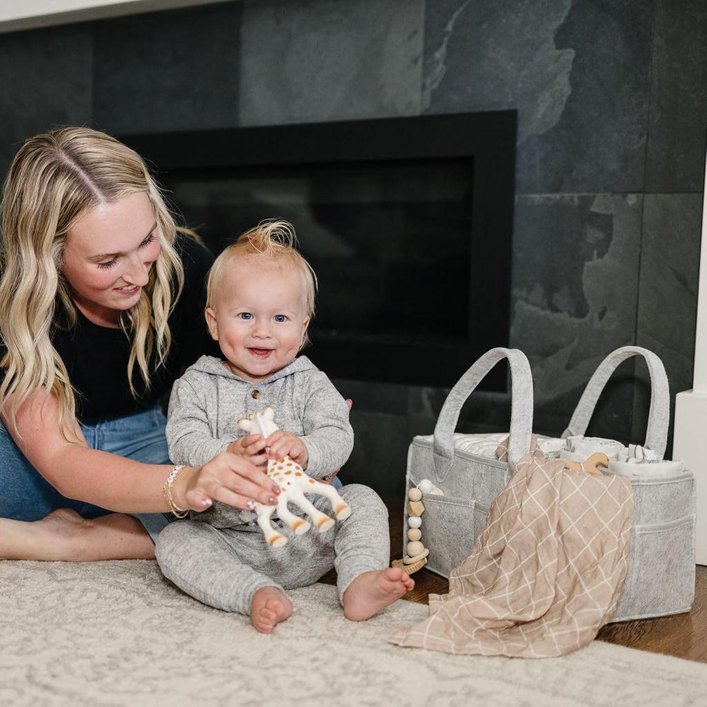 Felt Diaper Bag 3mm Thick Mommy Handbag Baby Storage Bag