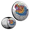 2024 Year of Dragon Chinese Coins Dragon Plated Gold Coin Collectible New Year China Mascot Souvenir