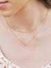 Engbrox Glare Cubic Layered Necklace