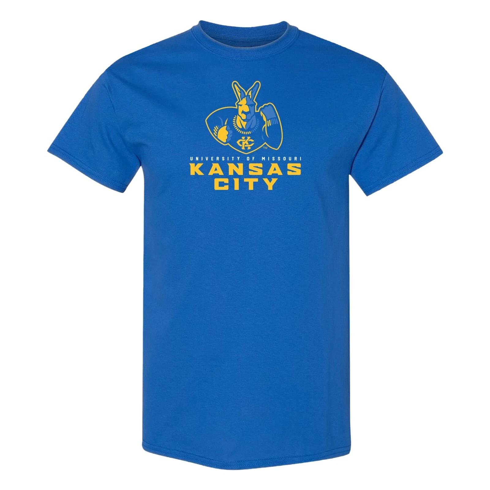 University of Missouri-Kansas City Kangaroos Primary Logo T-Shirt - Royal S