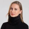 Fashionable Plush Neck Gaiter Keep Warm Solid Color Cold-proof Collar Half Face Mask For Autumn Winter Face Cover