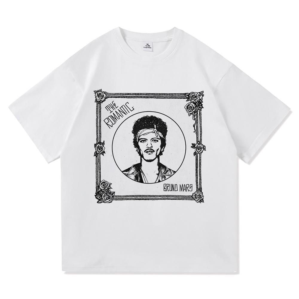 The RoUnisextic Album T Shirt Bruno Mars The RoUnisextic Tour UnisexWOMEN Clothing Vintage Harajuku High Quality Tshirts