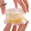 Compact Food Processor Garlic Mincer Tool Multi-Purpose Manual Rotating Press Bite-Teeth Crushing Clear Press Structure Masher Transparent Easy to