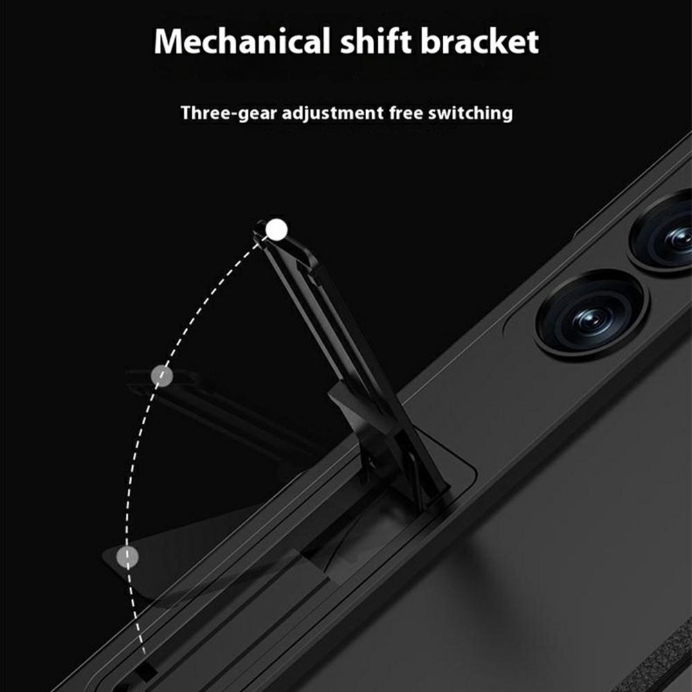 GKK For Samsung Galaxy Z Fold6 5G Case Magnetic Hinge Hard PC Phone Cover with Privacy Screen Film