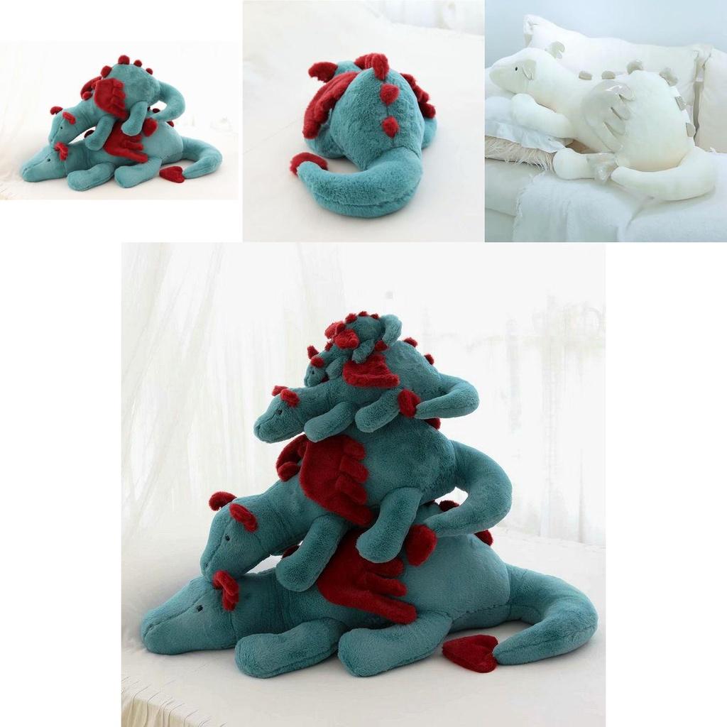 Weiches und bequemes Plüschtier: Böser Drache mit Flugflügeln – das perfekte Weihnachtsgeschenk für Kinder