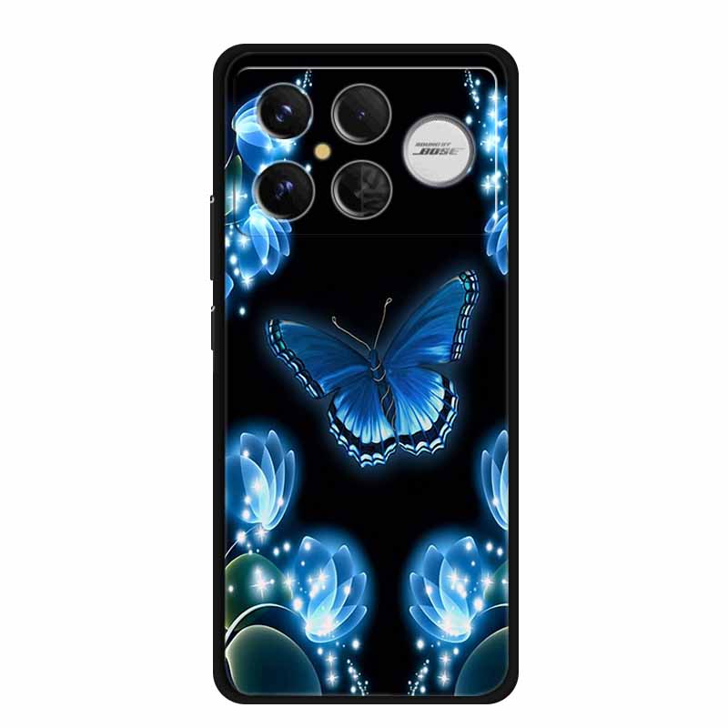 For Redmi K90 Pro Max Case Flowers Soft Silicone TPU Phone Cases for Xiaomi RedmiK90 Pro Max Shockproof Animals Protective Cover