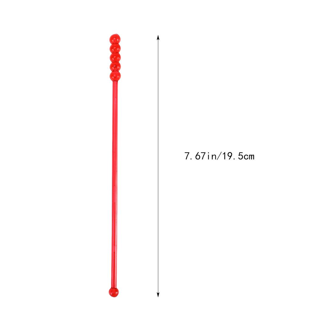 Sada 50 ks Muddler Cocktails Tool Tool na míchání kávy Swizzle Sticks Tropické míchací tyčinky Akrylová míchadla