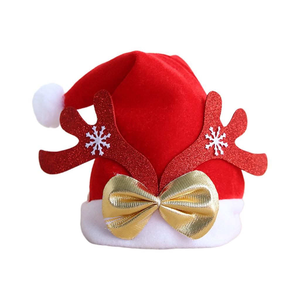Parent Children Christmas Hat Unisex Adult Kids Santa Hat Xmas Holiday Hat for Festive Party New Year Gift for Kids