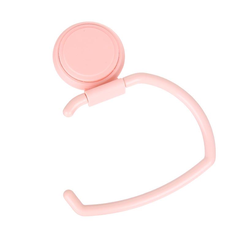 Punch-Free Multifunctional Towel and Paper Roll Holder with Suction Cups