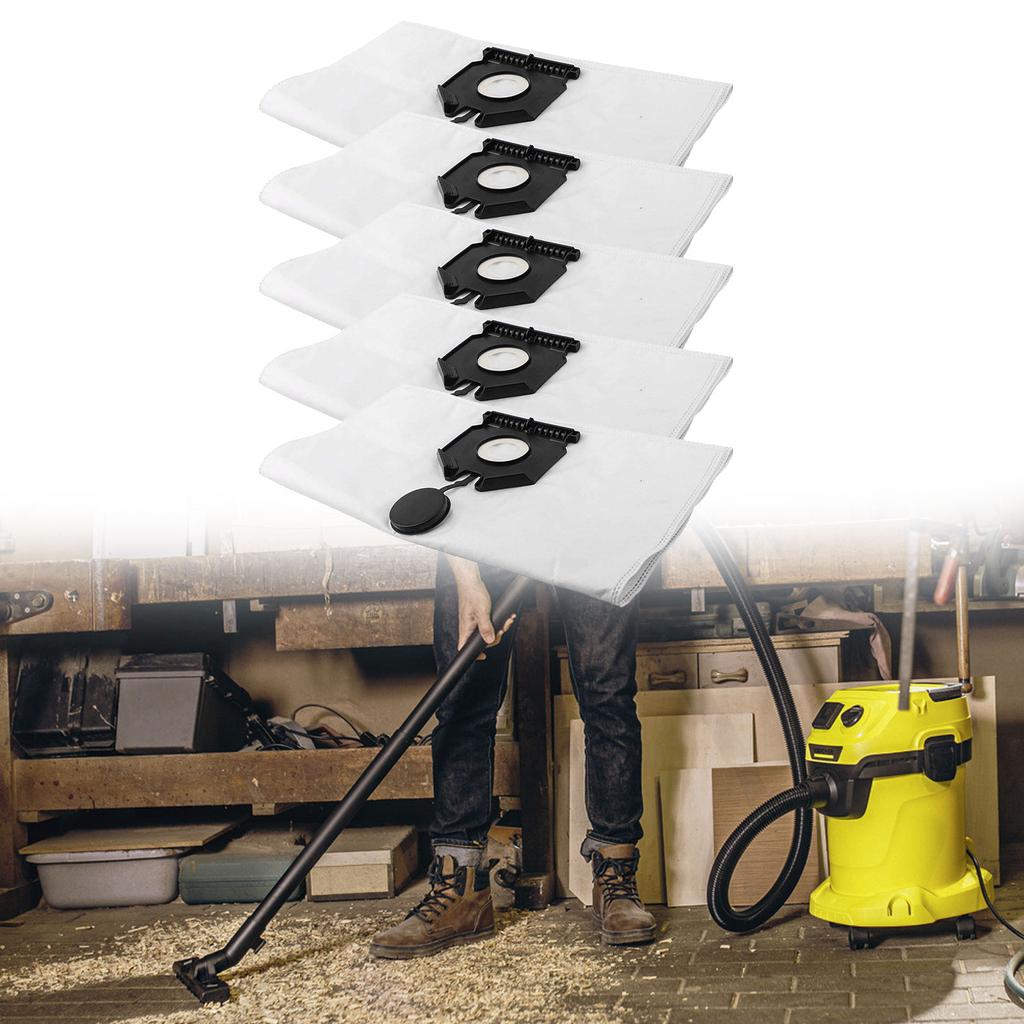 5 Stück Staubsaugerbeutel für Karcher 2.889-154.0 NT 30/ 30 L 30L Staubsauger Staubbeutel Ersatz Zubehör